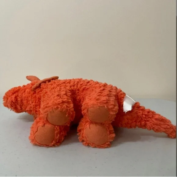 Manhattan Toy Company Little Jurassics Rory Triceratops Dinosaur Soft Toy EUC - Picture 5 of 8